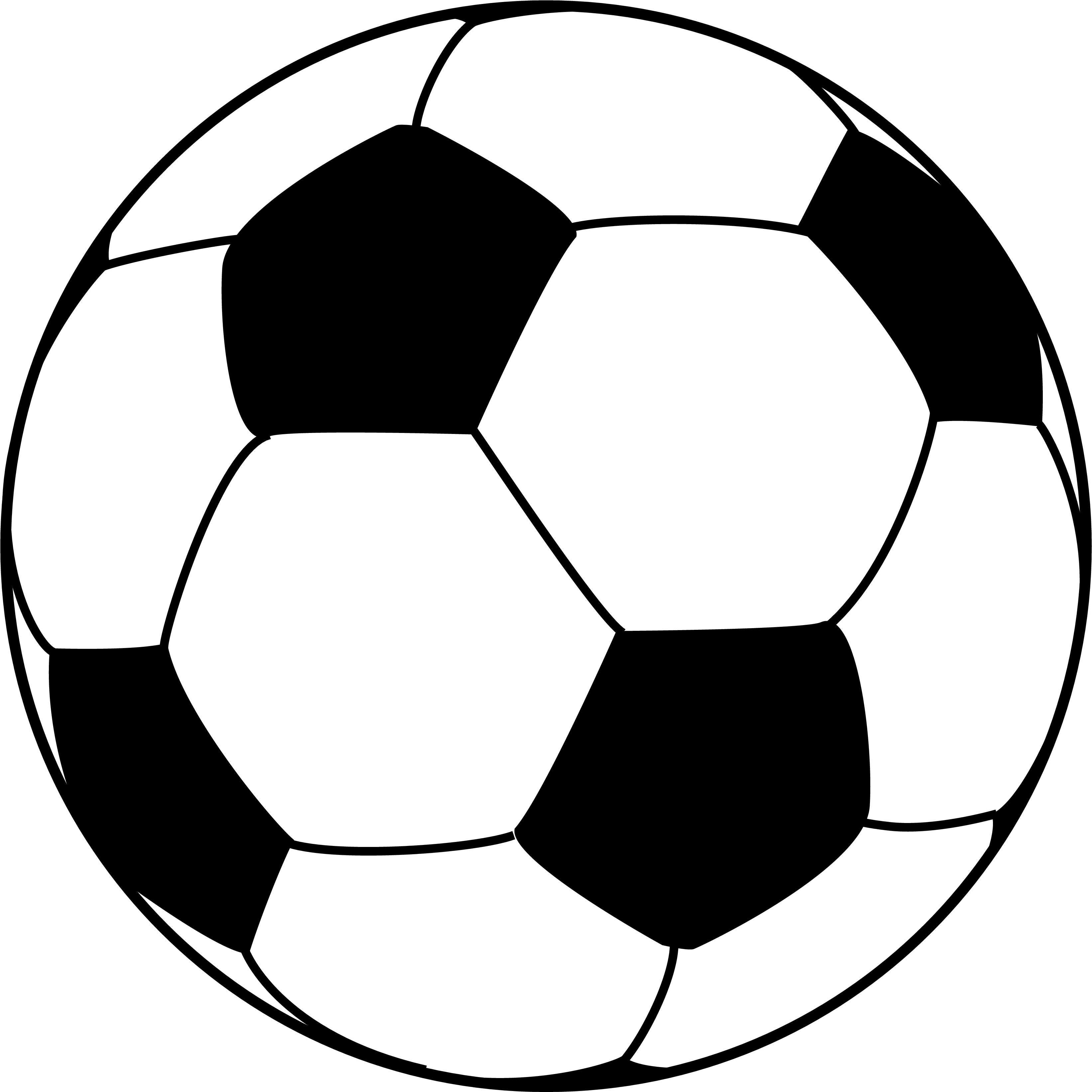 Soccer Ball Png - Soccer Ball Vector Png (3300x3283)