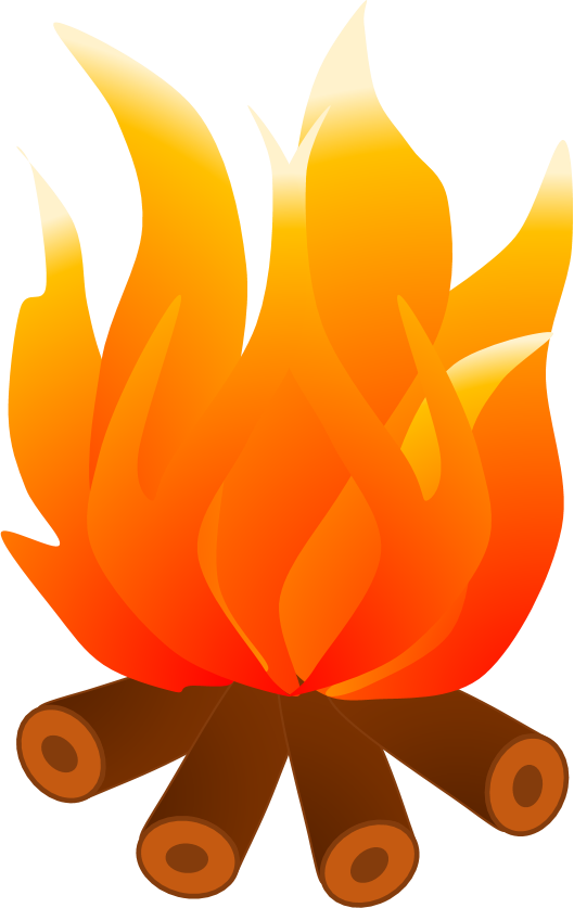 Campfire Camp Fire Clipart 4 Image Clipartandscrap - Fire Pictures Clip Art (529x837)