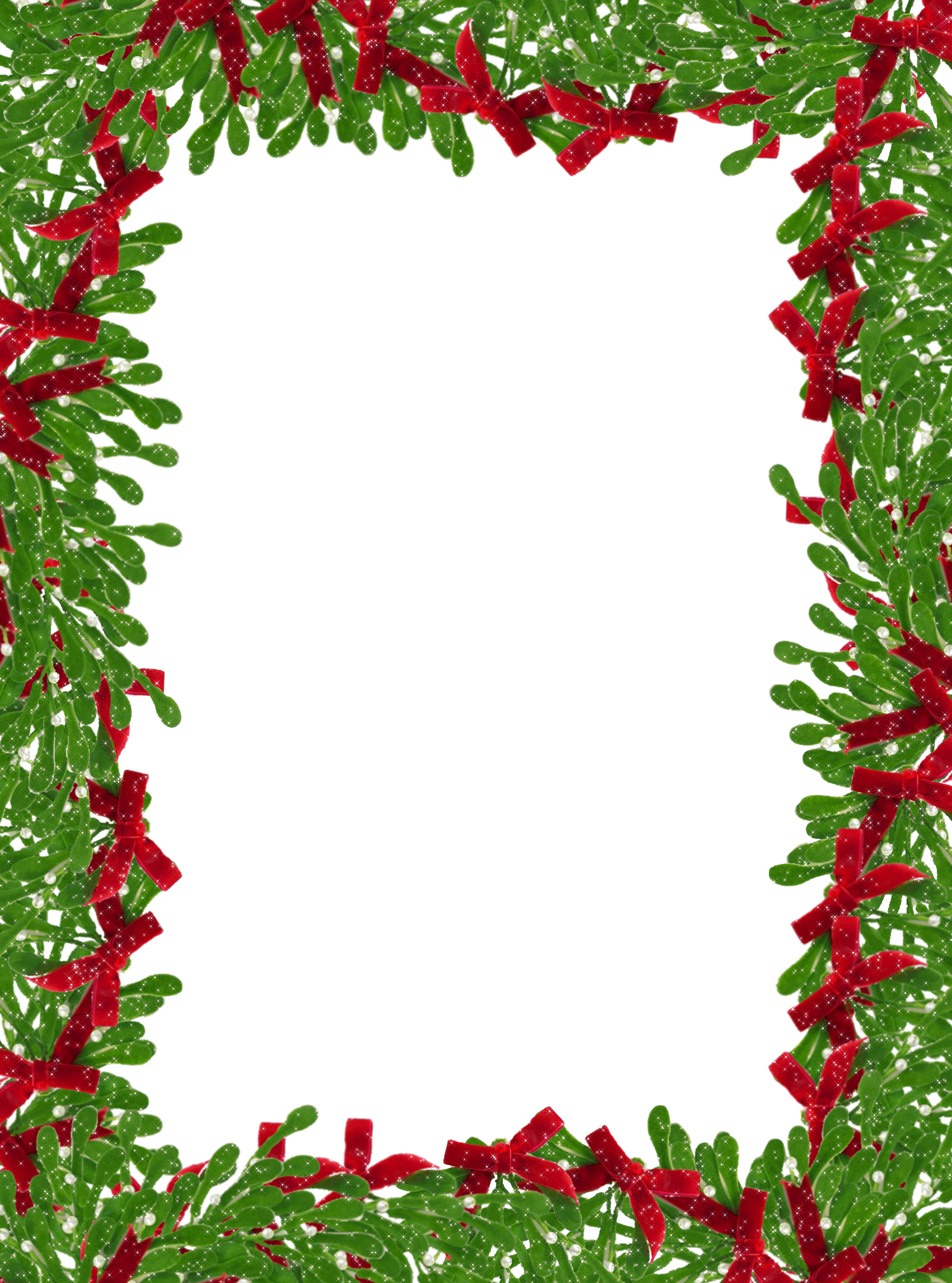 Free Christmas Frame Cliparts Clip Art - Christmas Border Clipart Png (1700x2290)