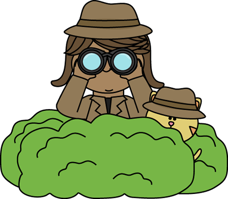 Plant Clipart Detective - My Cute Graphics Detective - (450x392) Png ...