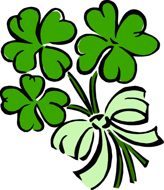 Shamrock Clip Art - Shamrock Free Clip Art (568x655)