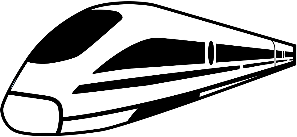 Amtrak High Speed Train Transportation Ice Tgv - High Speed Rail Icon (960x480)