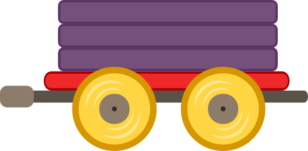 Clip Art Train Car (600x295)