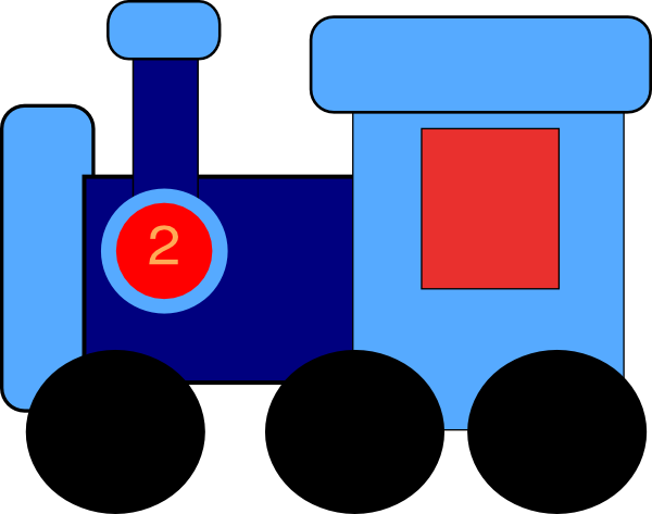 Train Railroad Clip Art Dromgce Top - Train Engine Clip Art (600x473)