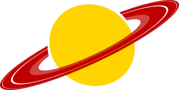 Planet Clipart Saturn Planet Clip Art Pics About Space - Saturn Clipart (600x301)