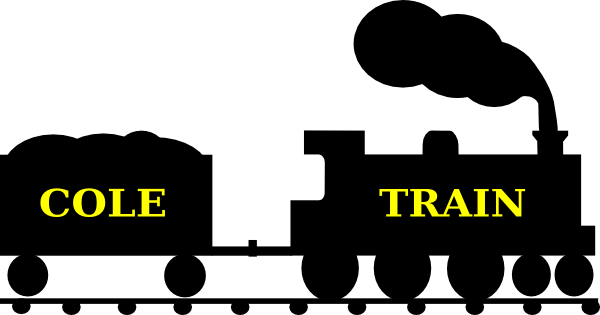 Cole Train Silhouette Clip Art At Clker - Clip Art (600x315)