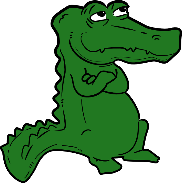 Love Alligators: Blank Lined Journal - 6x9 - Animal (594x599)