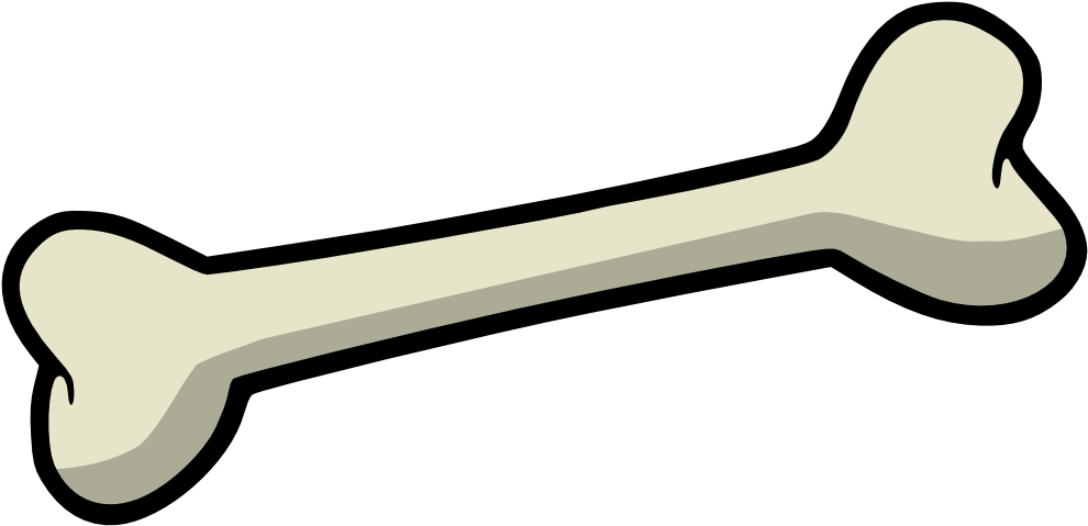 Cartoon Bone Skull Bones 999px 33 - Bone Clipart (999x488)