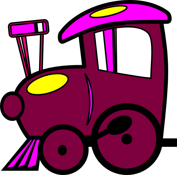 Loco Train Clip Art - Toy Train Clip Art (600x596)