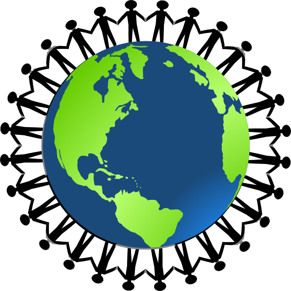 Peace Clipart World Peace Clip Art At Clker Vector - Logos De Familia Unida (600x600)