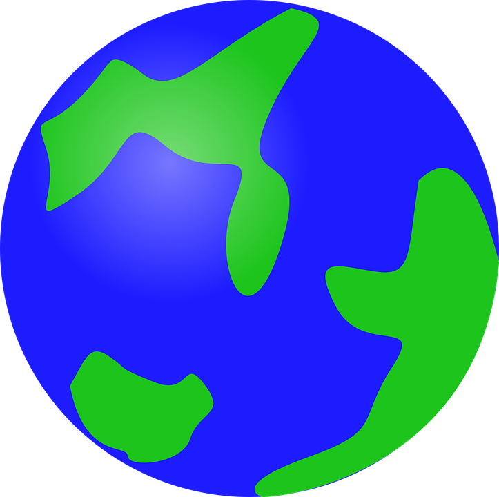 Earth Globe Clipart Black And White Free Clipart Images - Earth Clip Art (723x720)