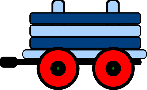 Steam Train Clip Art Crafts Trains Clip Art And Clipartcow - Train Carriage Clipart (600x369)