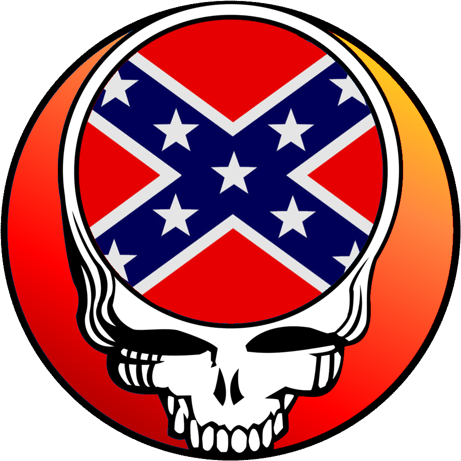 Grateful Dead - Gay Pride Confederate Flag (900x900)