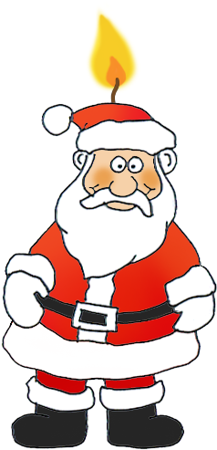 Ingenious Inspiration Ideas Santa Clipart Funny And - Santa Claus (328x531)