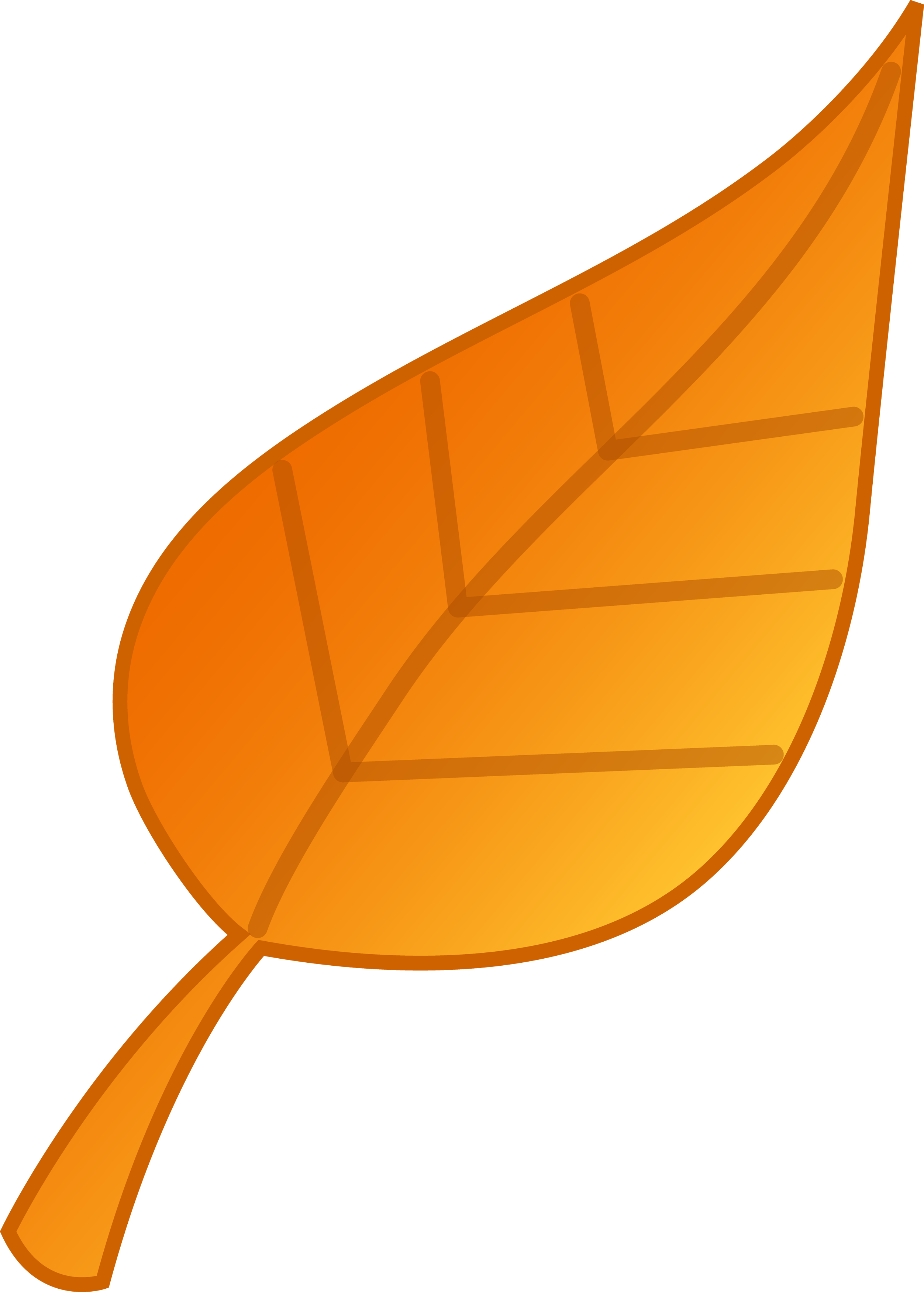 Thanksgiving Border Clipart - Fall Leaves Clip Art (2504x3500)