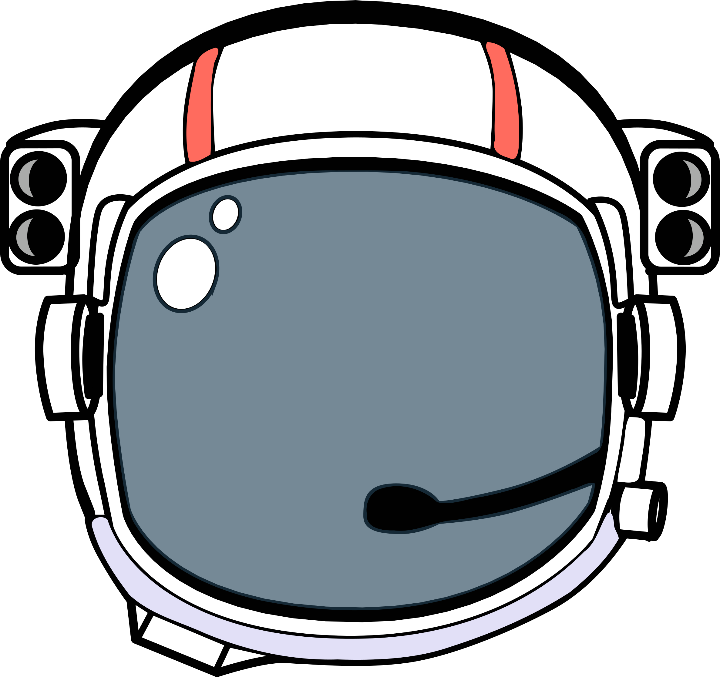 Space Helmet - Space Helmet Png (2400x2232)