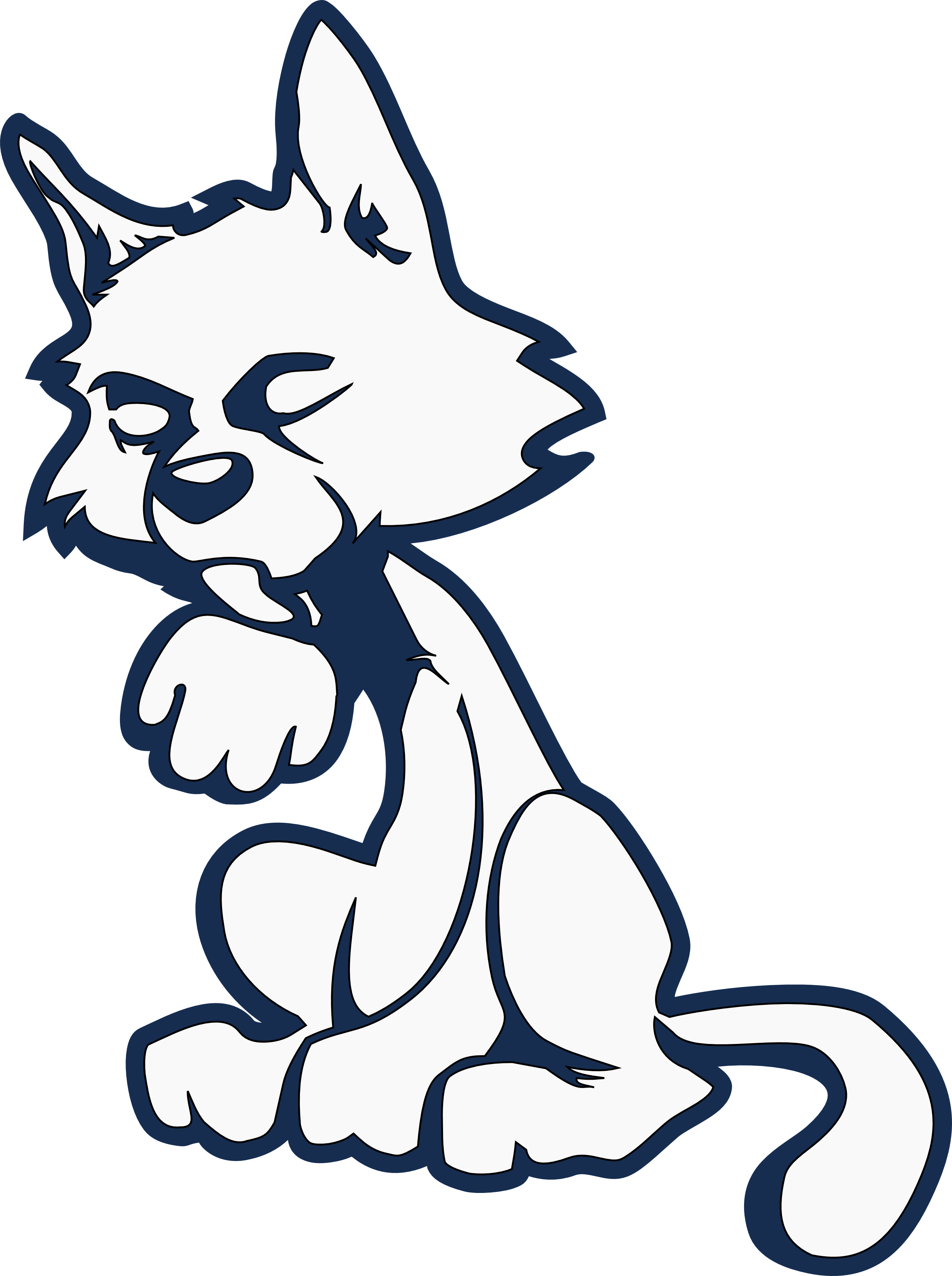 Campfire Clipart Black And White - Adobe Illustrator Clip Art (2555x3426)