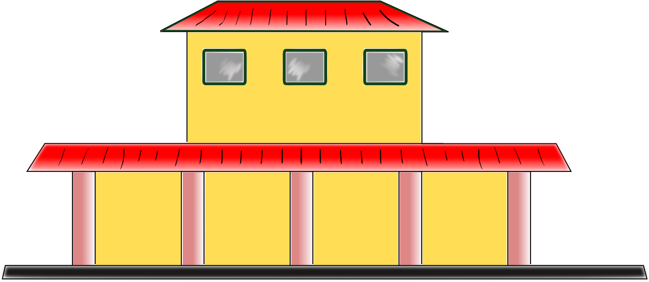 Images For Train Station Clip Art - Station Clip Art (2555x1266)