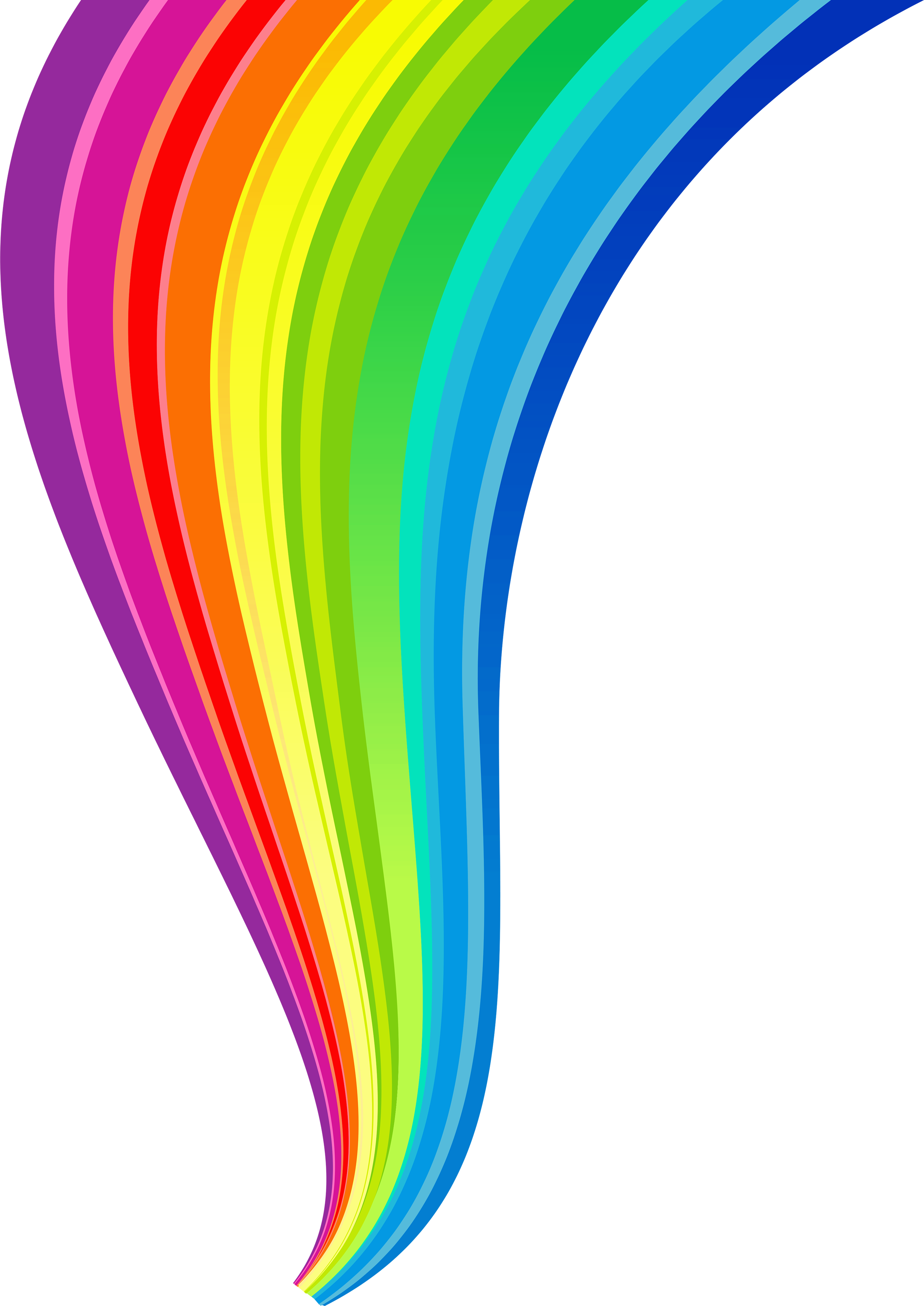 Collection Of Rainbow Image, Bdfjade - Rainbow Png (2469x3488)