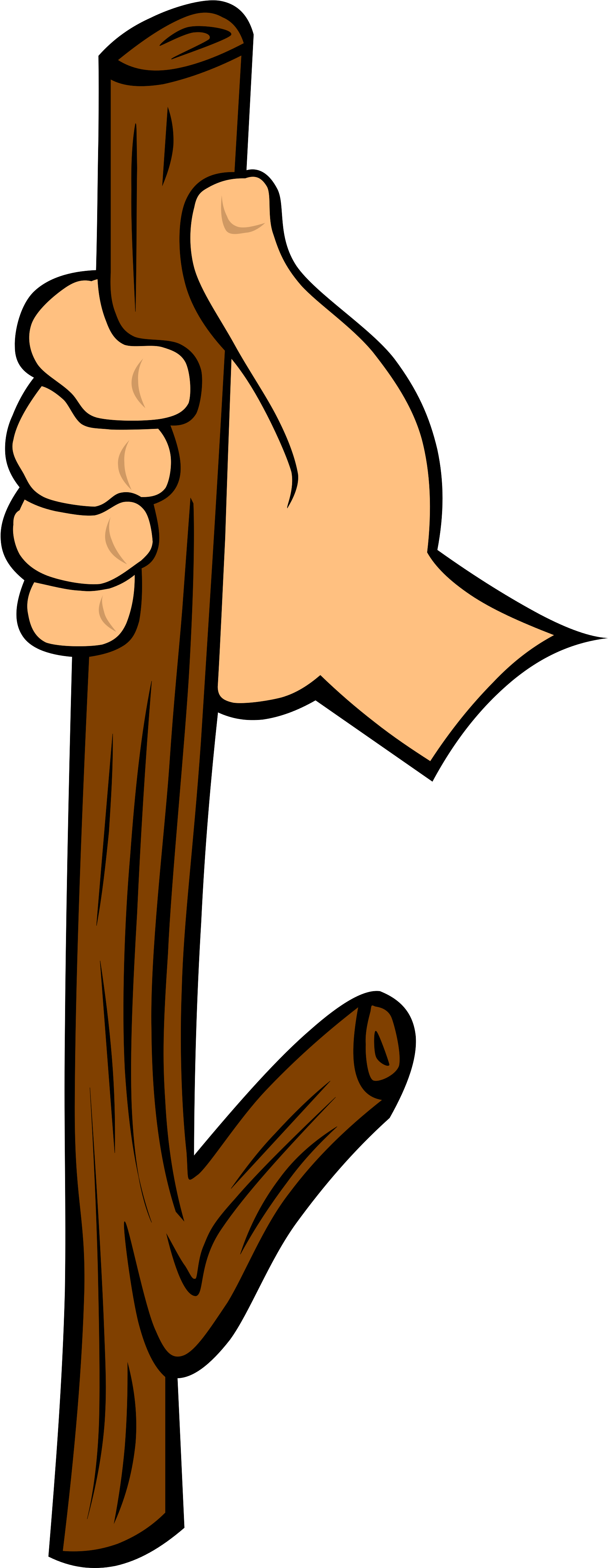 Campfires And Cooking Cranes - Clip Art (958x2456)