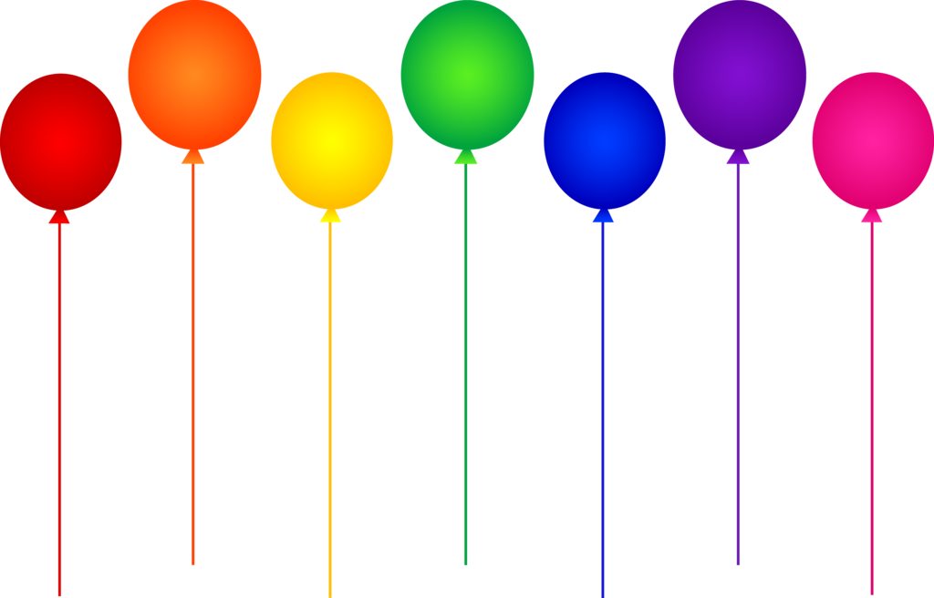 Peer Pressure Clipart - Birthday Balloon Clip Art (1024x656)