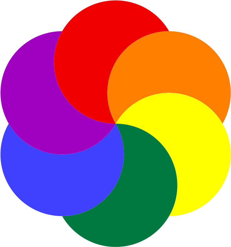 Rainbow Clipart Black And White Free Clipart Images - Color Clipart (2400x2400)