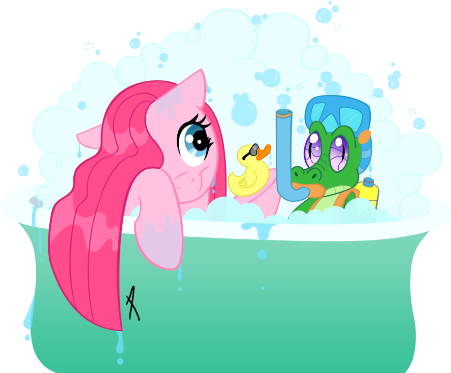 Theres An Alligator In The Tub By Kishmond - There's An Alligator In The Tub (900x742)
