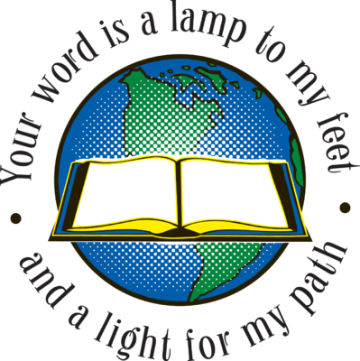 Open Bible Before Globe - Noches De Colombia (399x400)