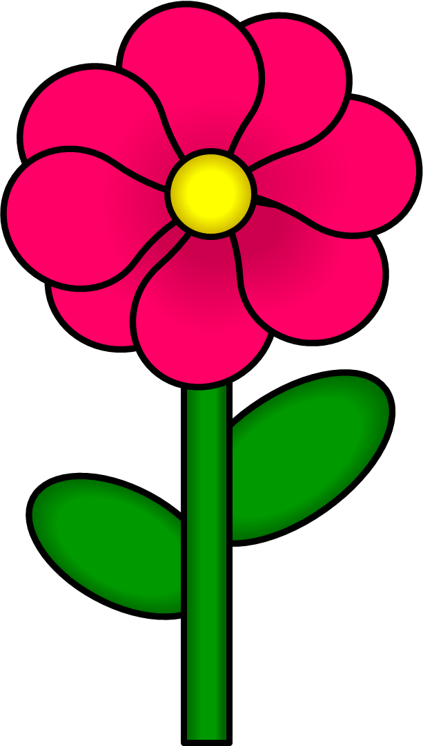 The Images Found On This Website Are Free To Use For - Blue Flower Clipart On Stem (613x1079)
