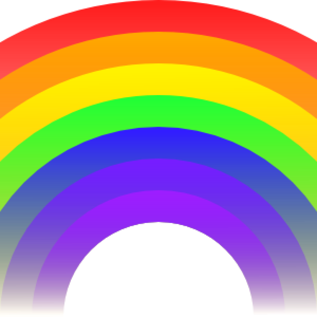 Rainbow Images Clip Art Rainbow Clip Art At Clker Vector - Rangdhonu (1024x1024)