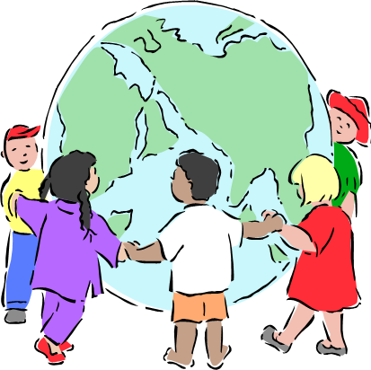 Image Of Around The World Clipart 7 Clip Art - Around The World Clip Art (413x412)