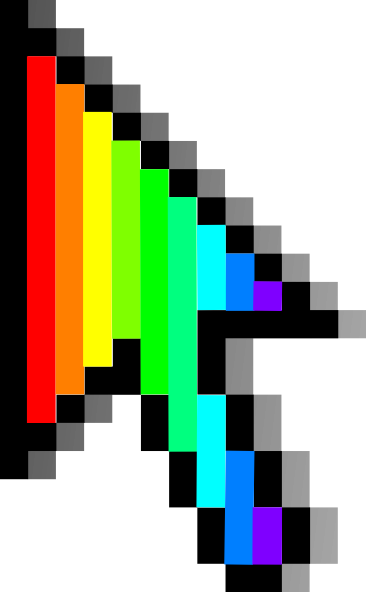 Rainbow cursor
