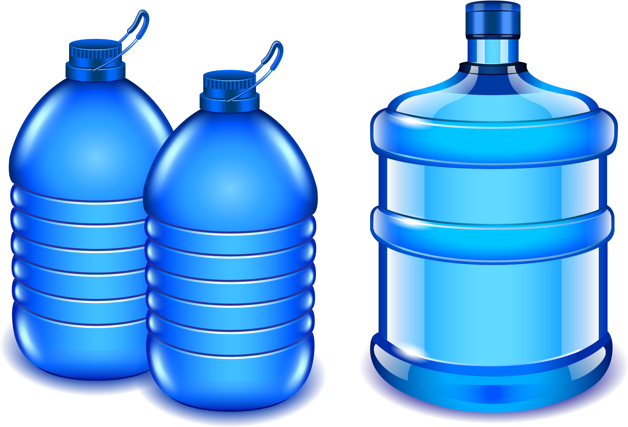 Water Bottle Bottled Water Clip Art - Agua Pura Png (2222x1525)