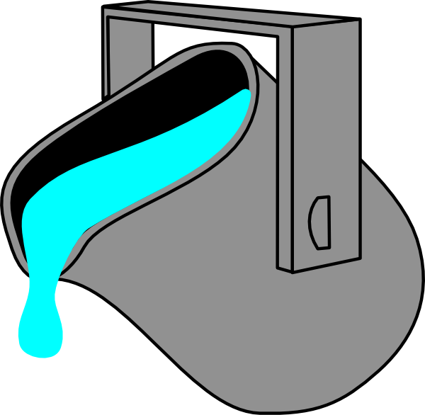 Paint Color 0255255 Bucket Clip Art At Clker - Knights Of Columbus Emblem (600x586)