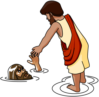 Out Of Water - Jesus Walks On Water Clipart (400x394)