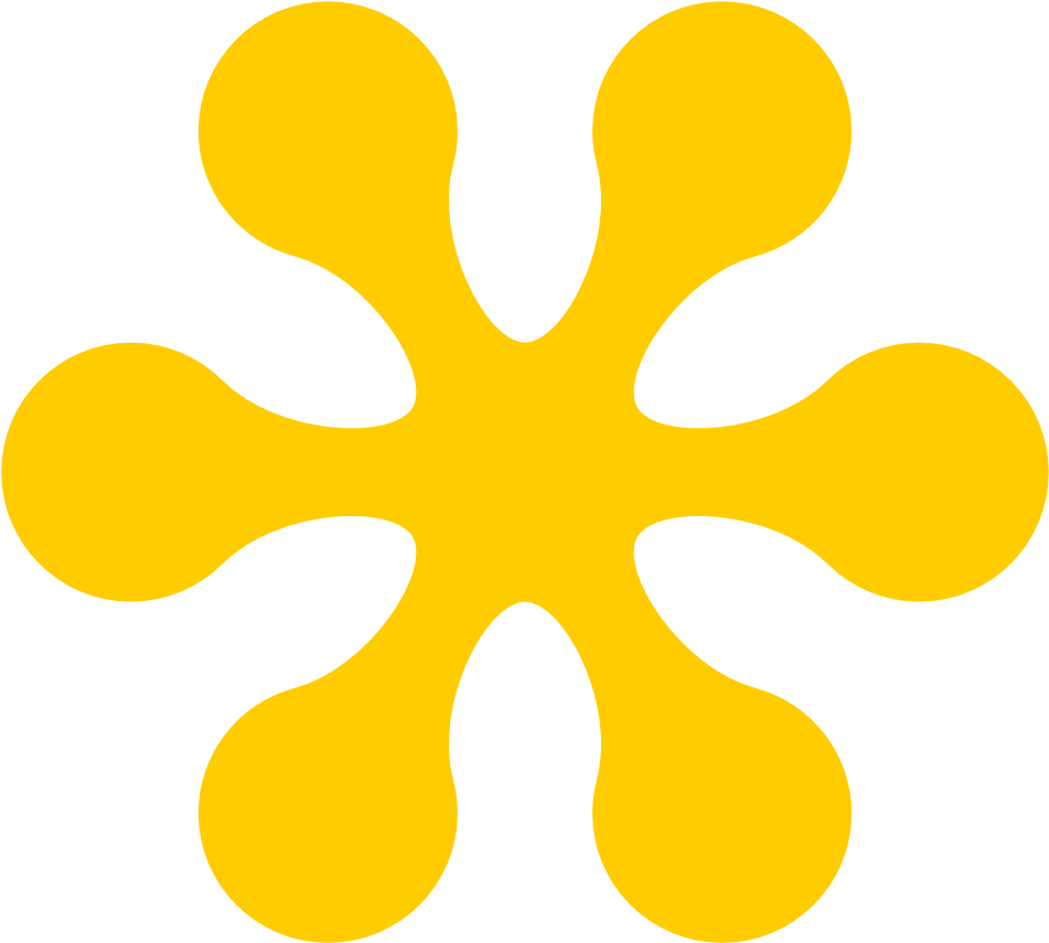 Images Yellow Flowers - 70's Flower Clip Art (999x990)