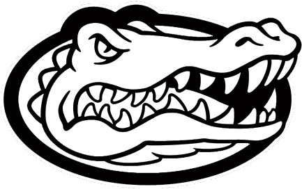 Florida Gator Clipart - Florida Gators Swim Cap (439x439)