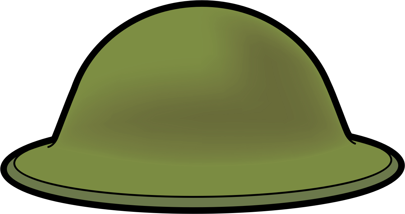 World War 1 German Helmet Clipart - Ww1 Helmet Cartoon (1419x750)