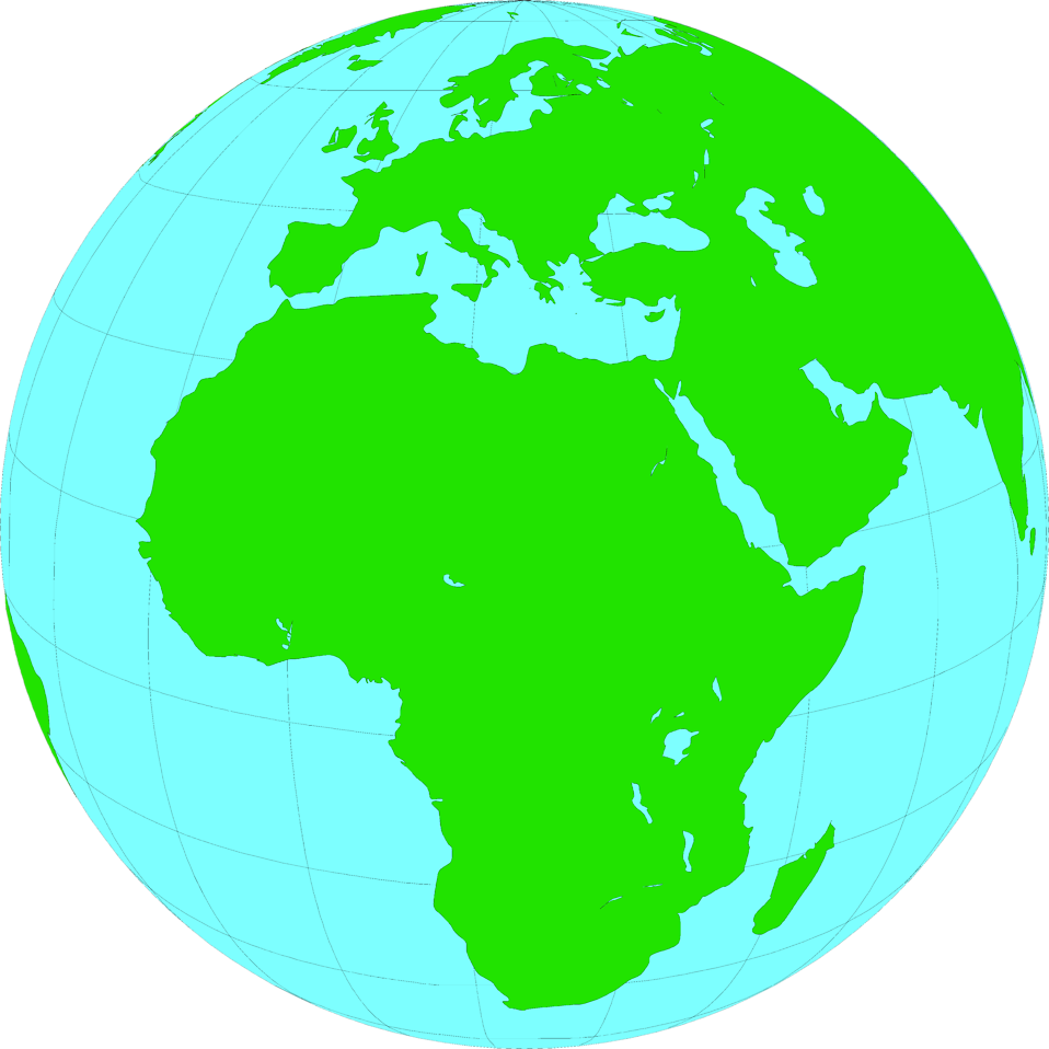 Clip Art World Clipart Cliparts For You - World Clip Art Africa (958x958)
