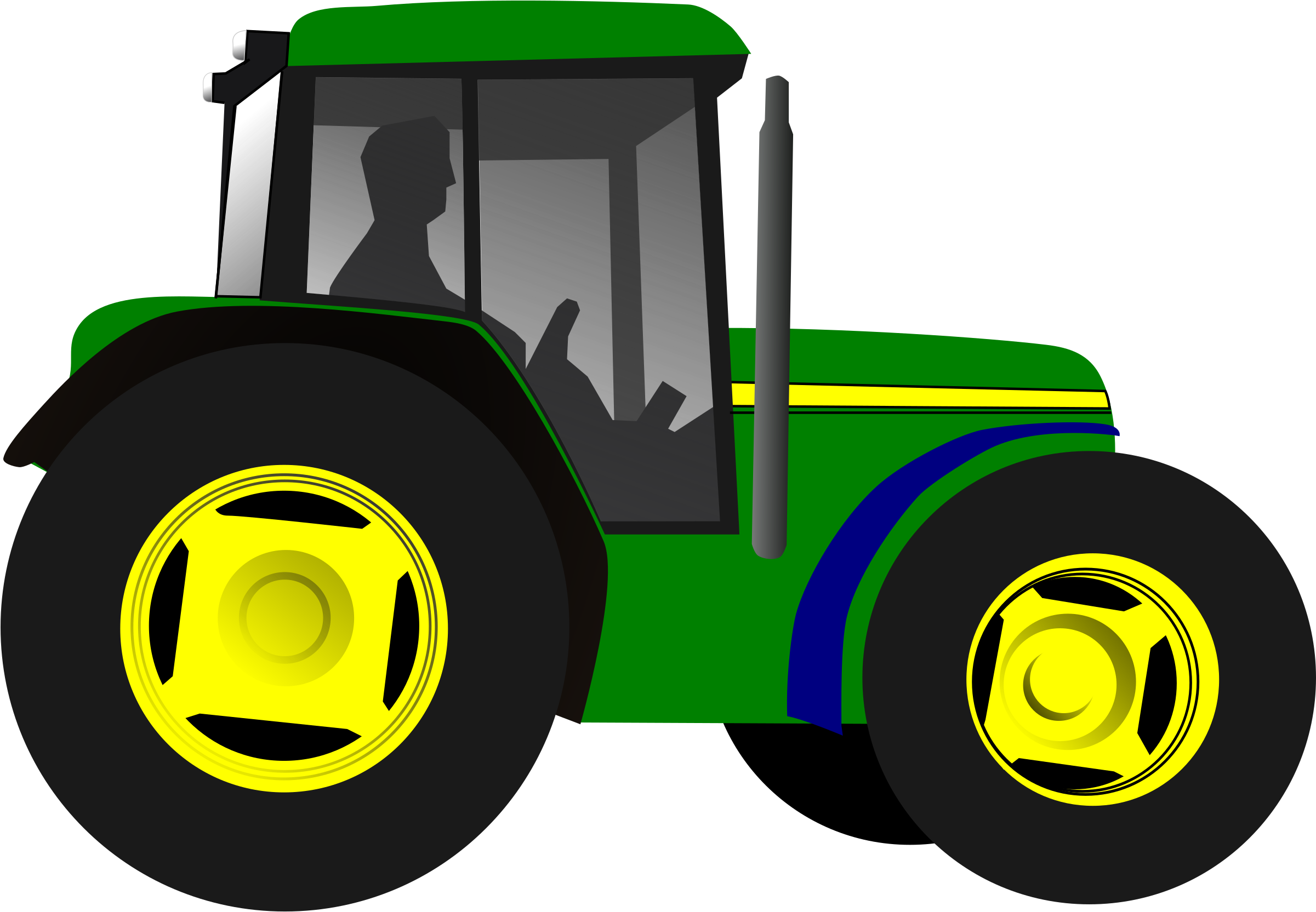 This Free Icons Png Design Of Little Green Tractor - Red Tractor Clipart (2400x2400)