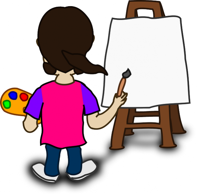 Painter Clipart (639x630)