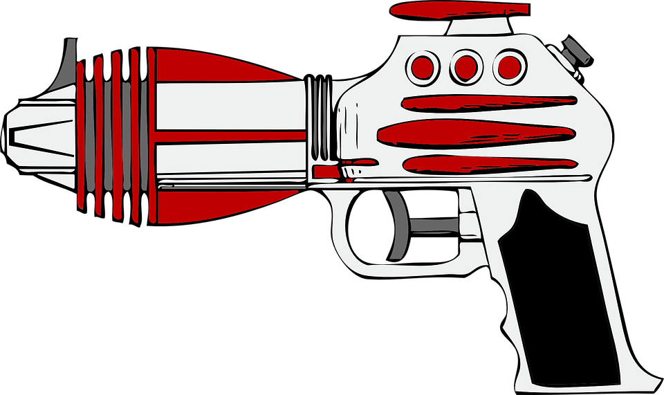 Clip Art Toy Gun (960x571)
