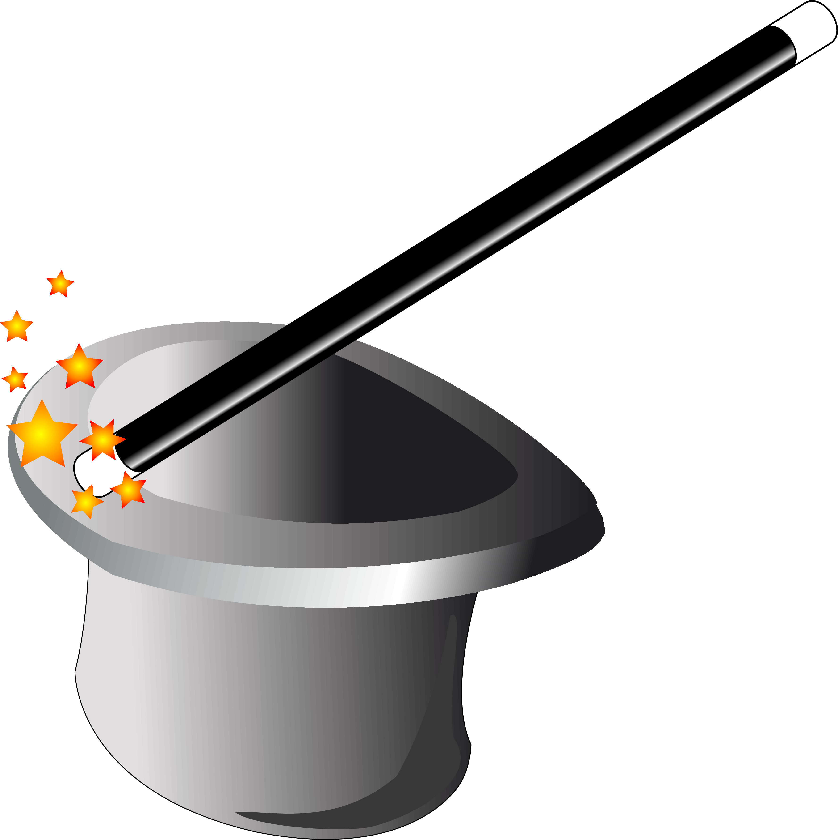 Princess Wand Clip Art - Magic Wand Clip Art (3556x3563)