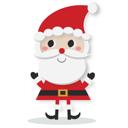 Gallery Free Clipart Picture Christmas Cute Santa Claus - Cute Santa Clipart Free (432x433)