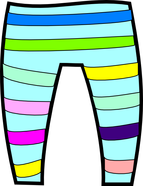 Elf Clipart Pants - Elf Clipart Pants (456x594)