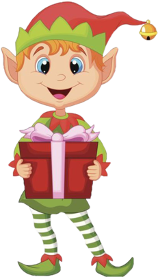 Christmas Pictures Of Elves - Cartoon Elf (300x418)