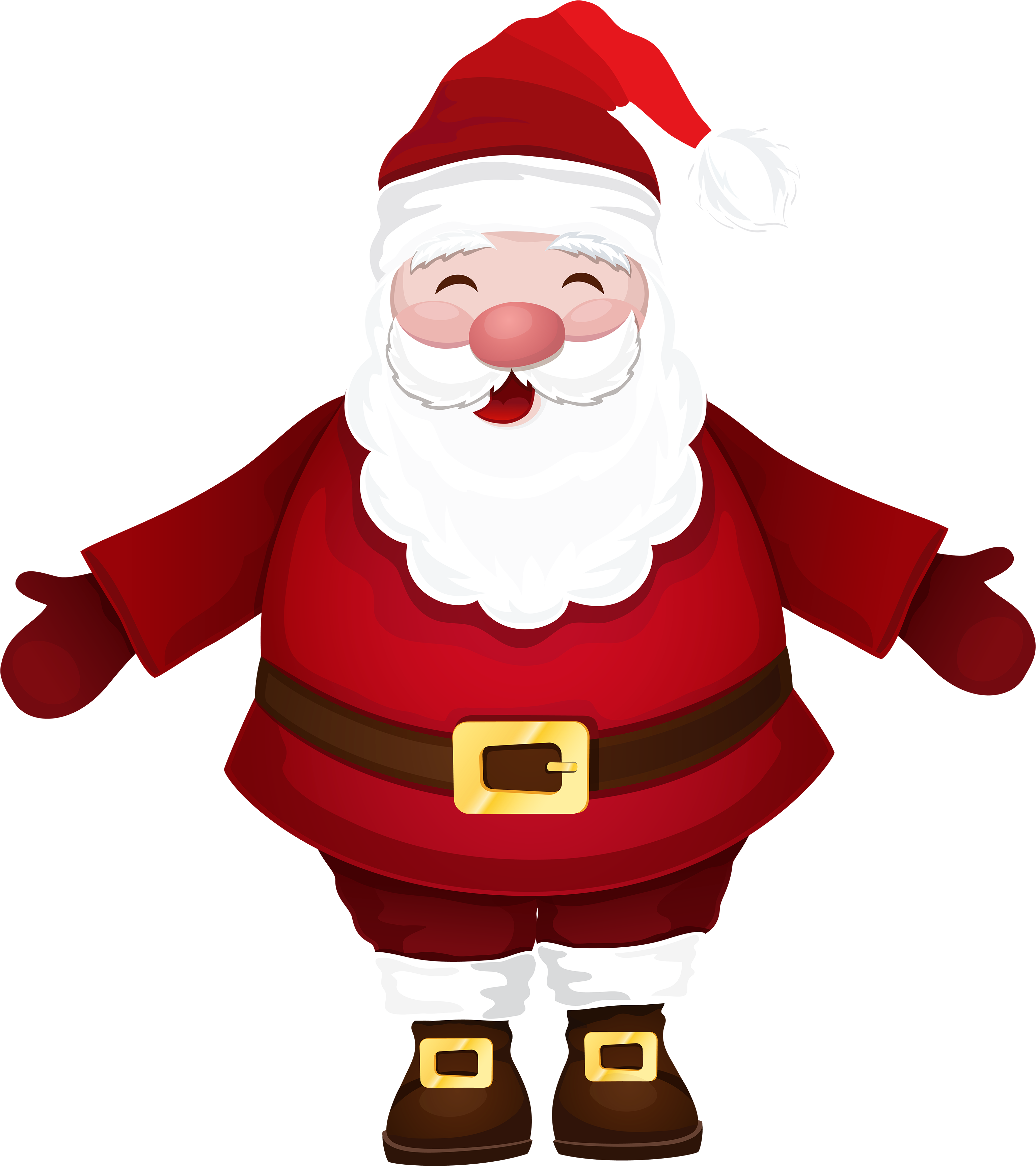 Santa Claus Png Clipart - Santa Claus Clipart Png (3109x3500)