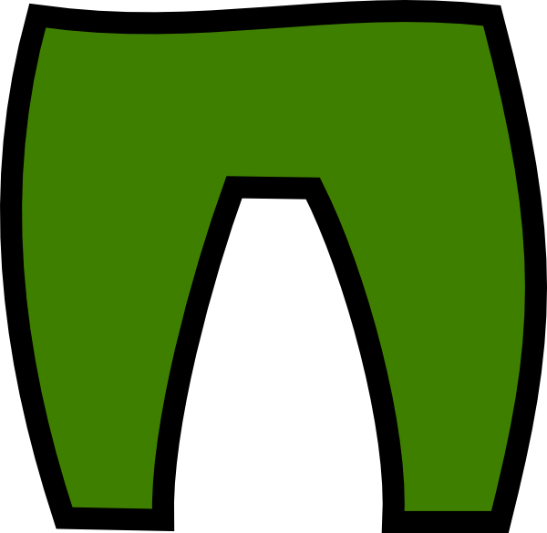 Elf Pants Clip Art At Clker - Elf Pants Clip Art (600x585)
