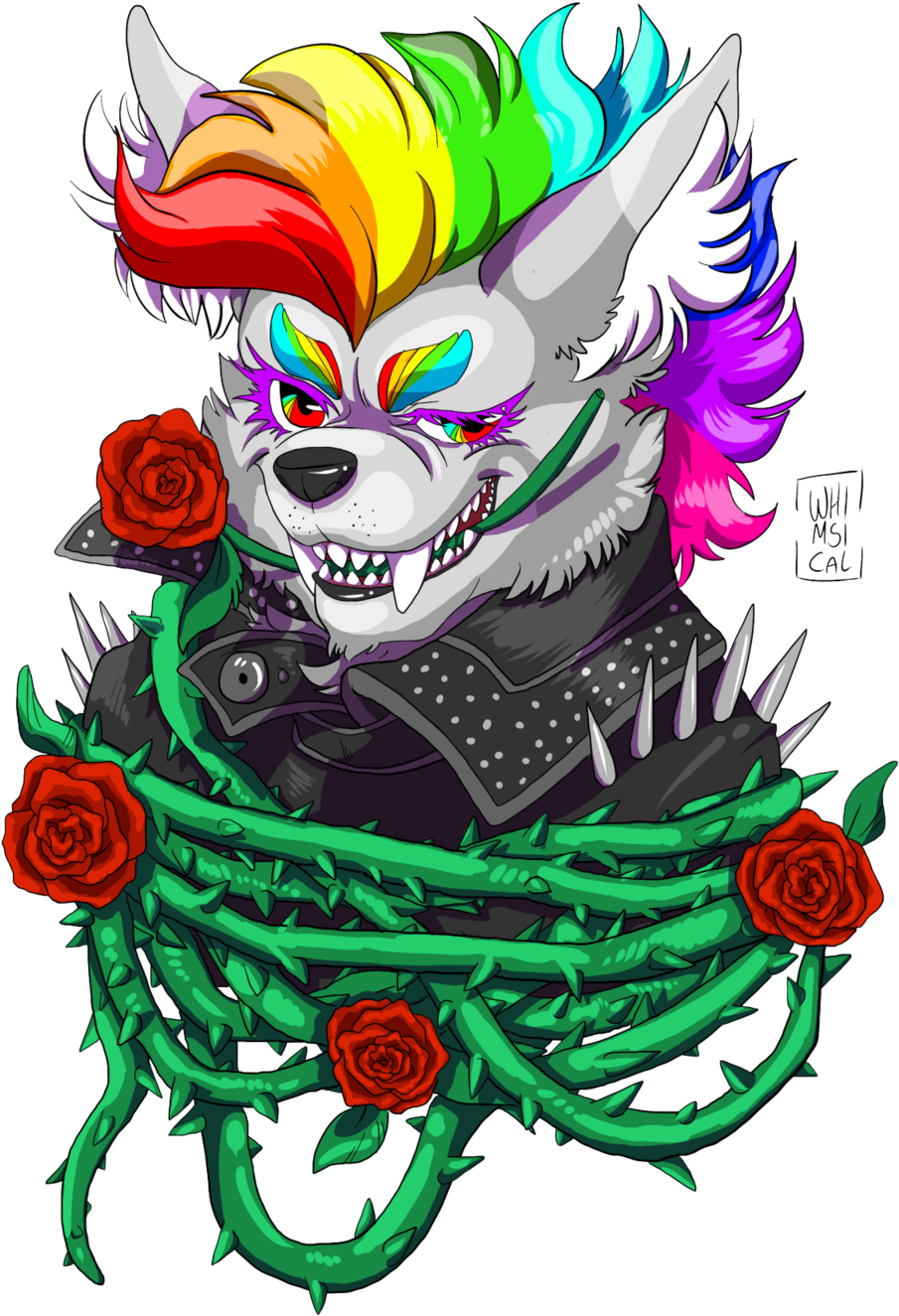 Wolf Clipart Badass - Badass Wolf (1024x1448)