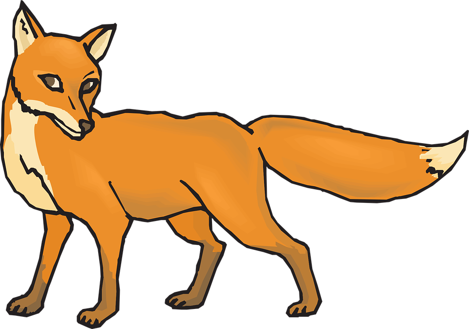 Clipart Info - Fox Clipart Png (960x673)